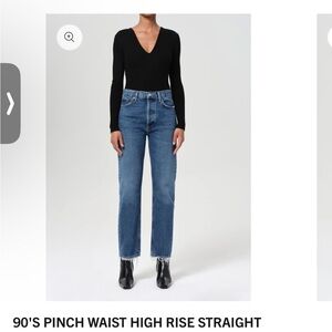 Agolde 90’s pinch waist high rise